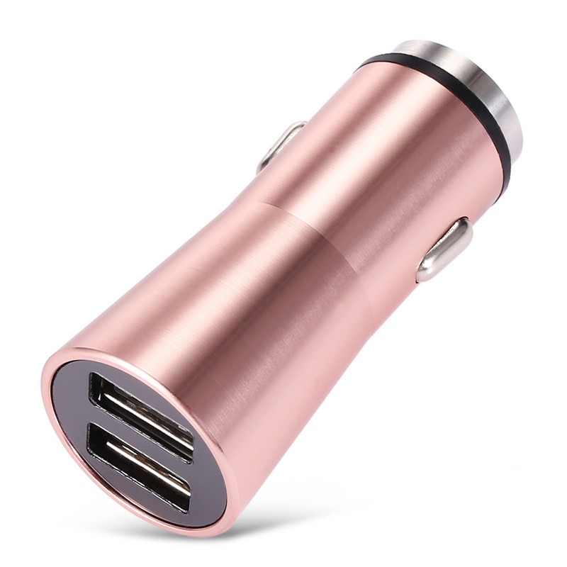 3.1A Dual USB metal in-car charger