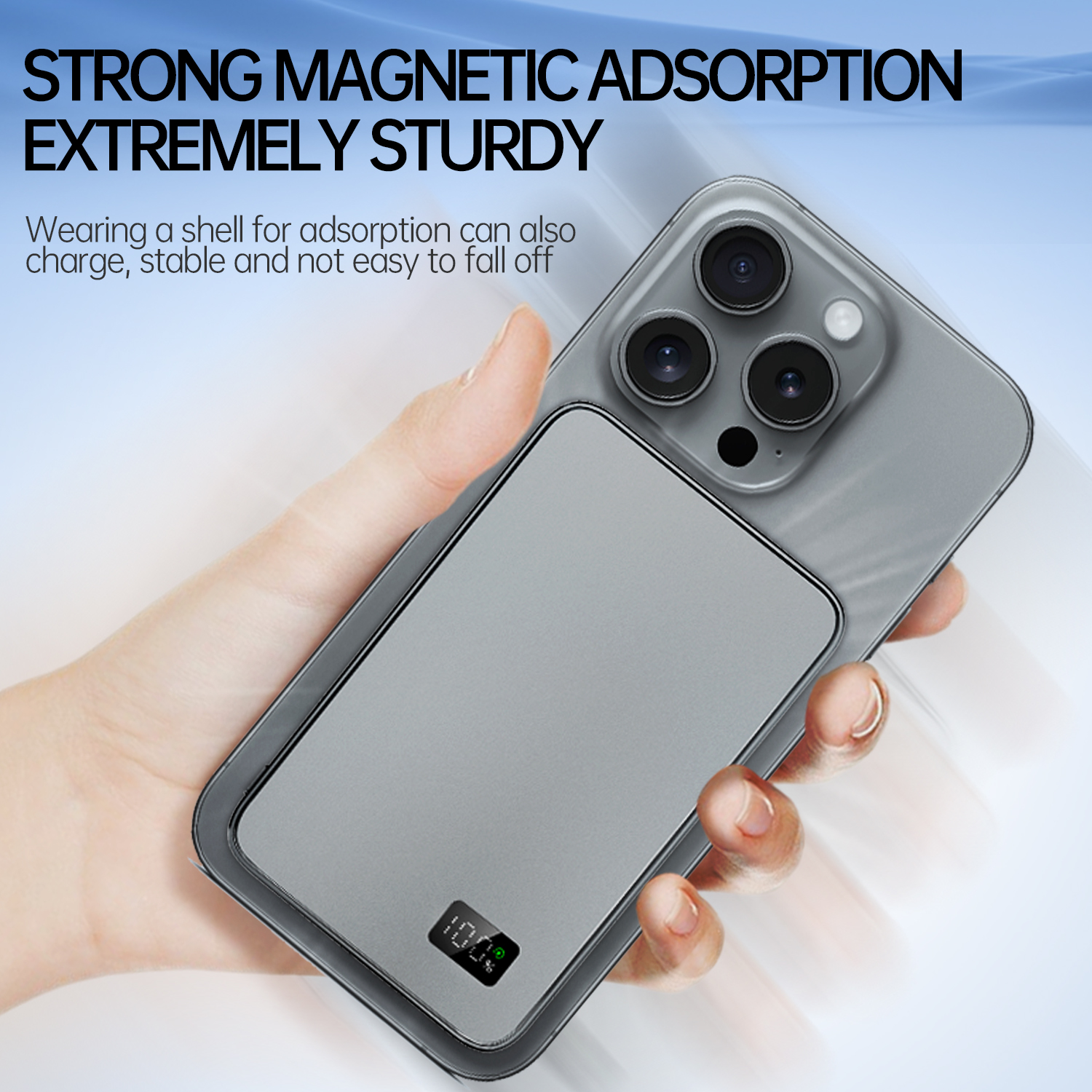 Ultra-Slim Magnetic Wireless Power Bank